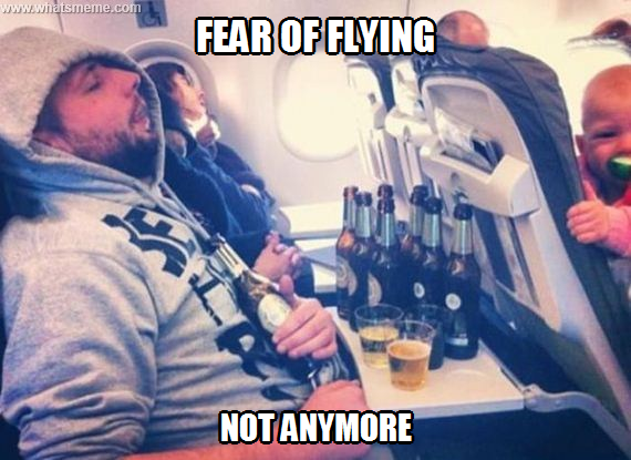 Image result for fear of flying jokes